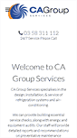 Mobile Screenshot of cagroupservices.com.au